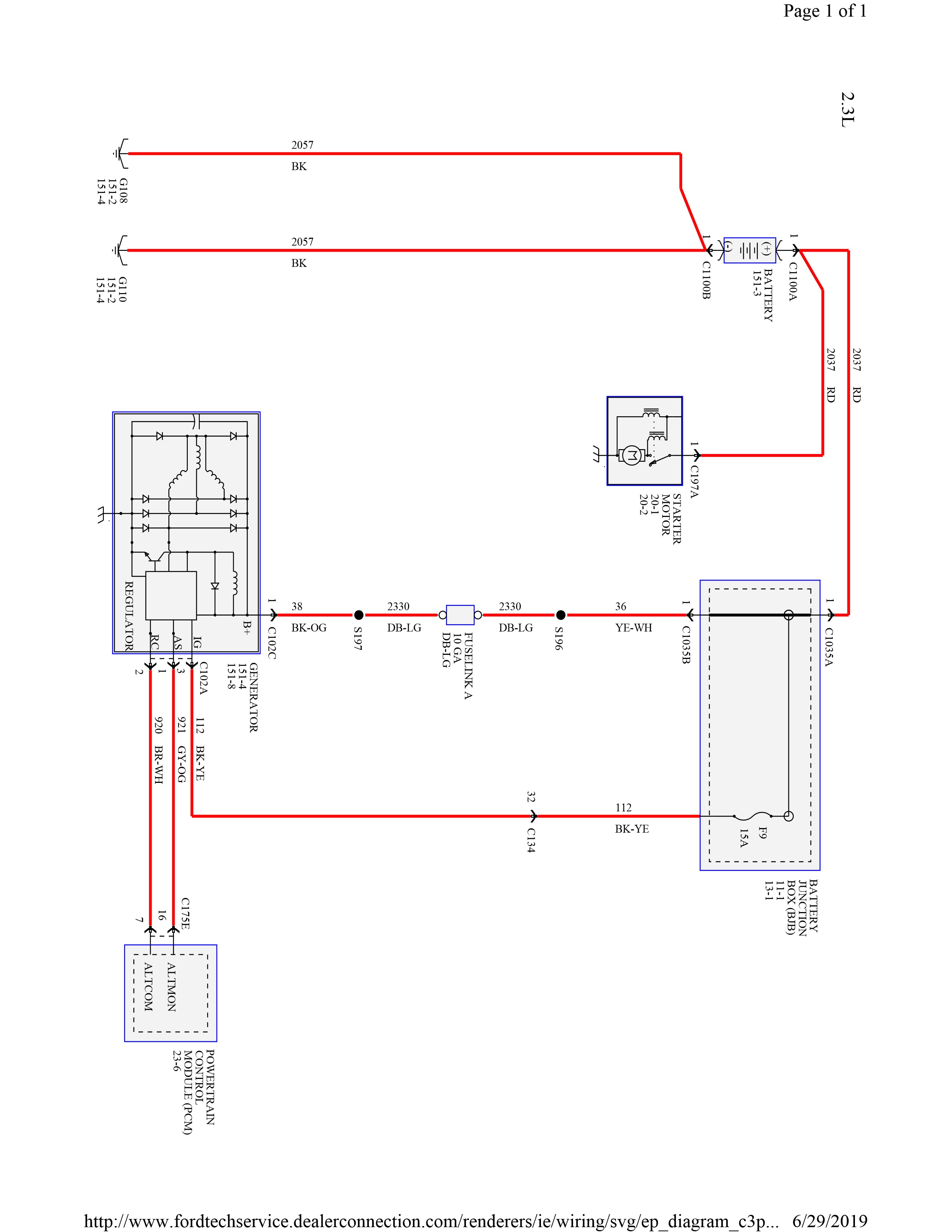 Mazda Tribute 2005-2007 wiring diagrams